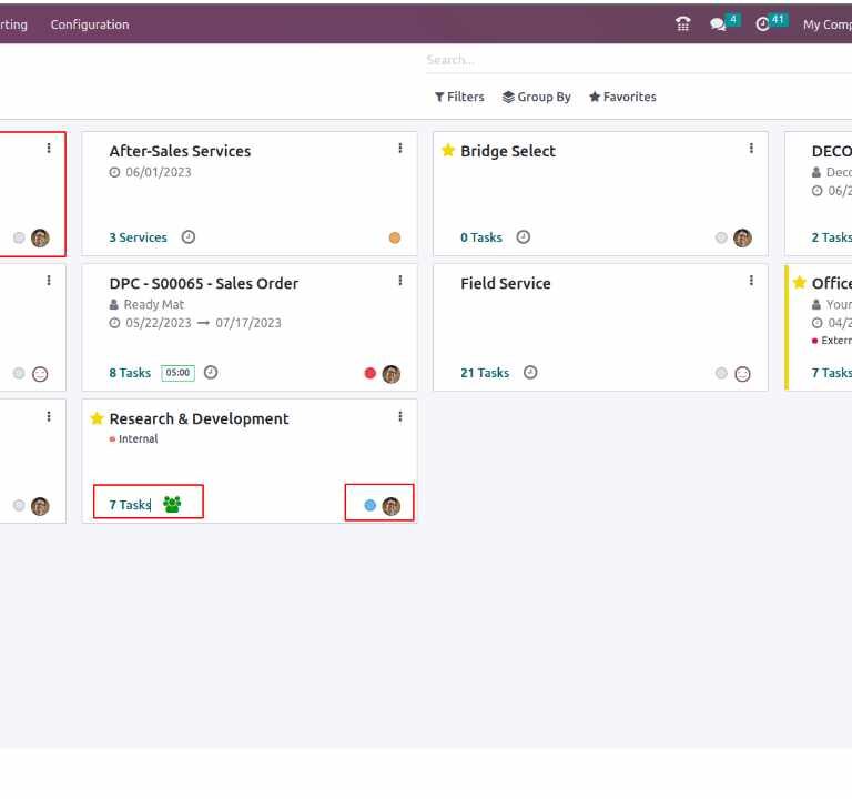 odoo project