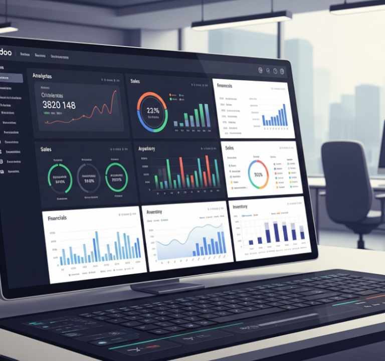 Business Intelligence Instan dengan Odoo Custom Dashboard