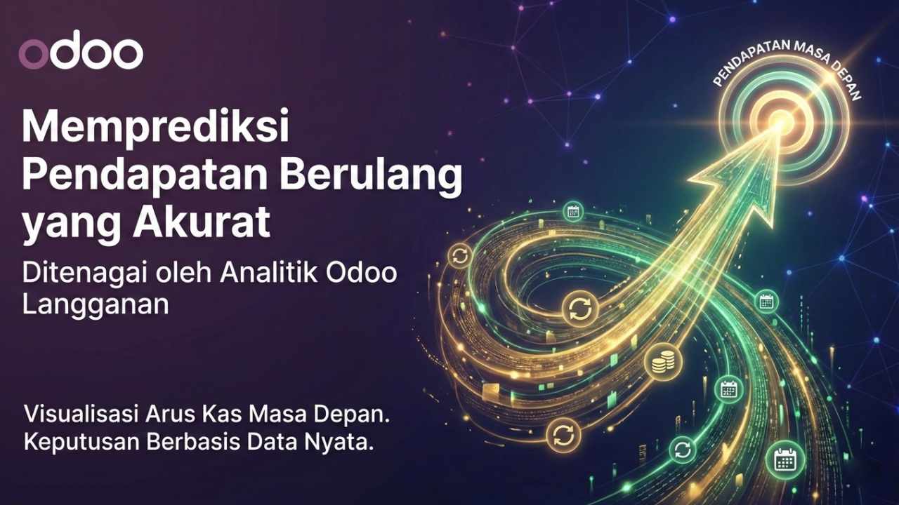 Memprediksi Pendapatan Berulang yang Akurat dengan Analitik Odoo Langganan