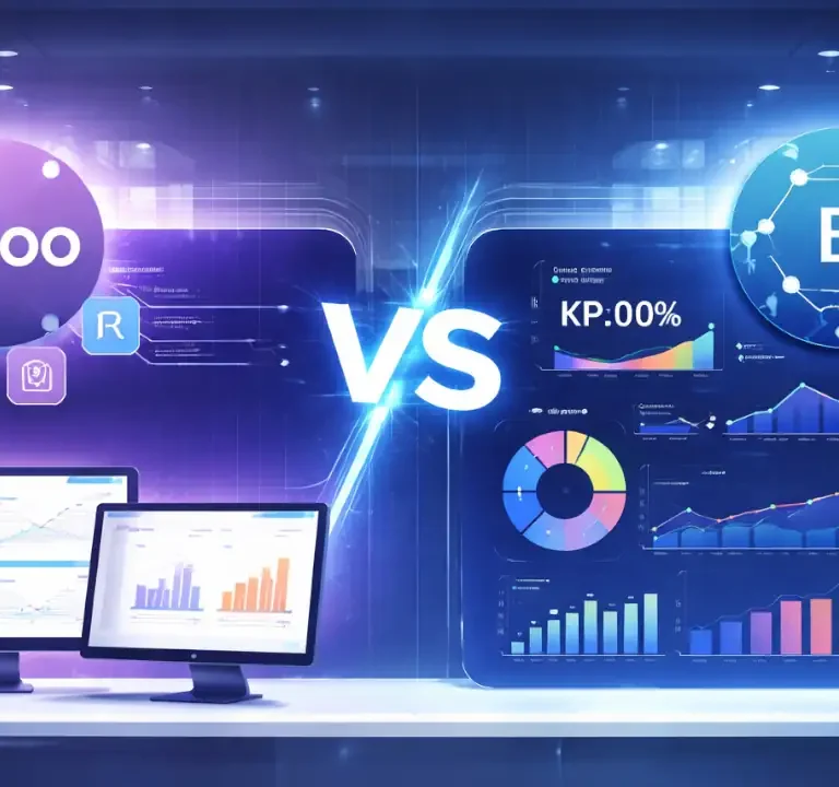 Odoo Reporting vs Business Intelligence