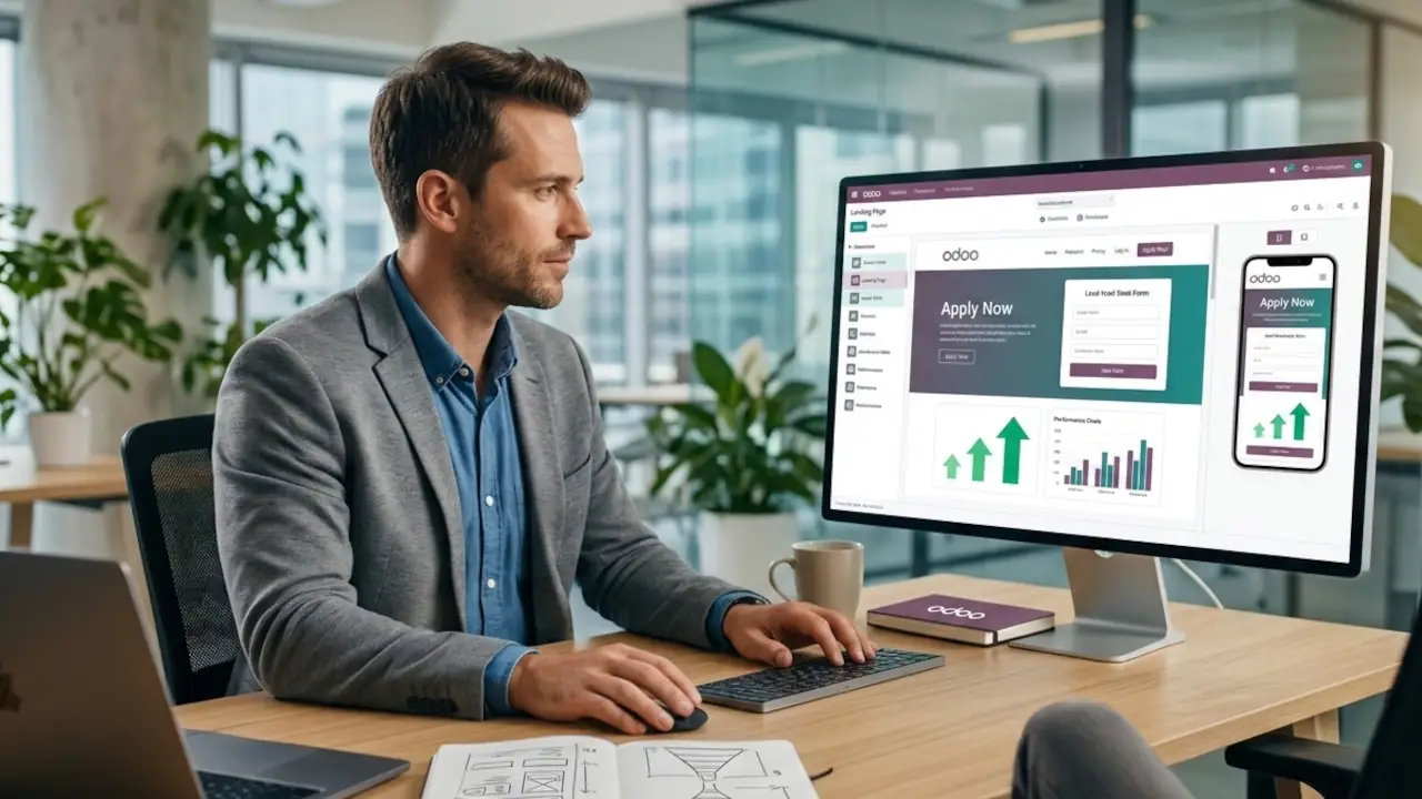 Cara Membuat Landing Page High Conversion di Odoo