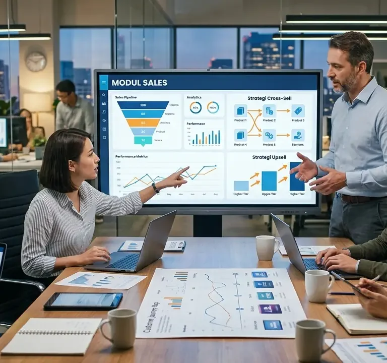 Strategi Cross-Sell & Upsell dengan Modul Sales