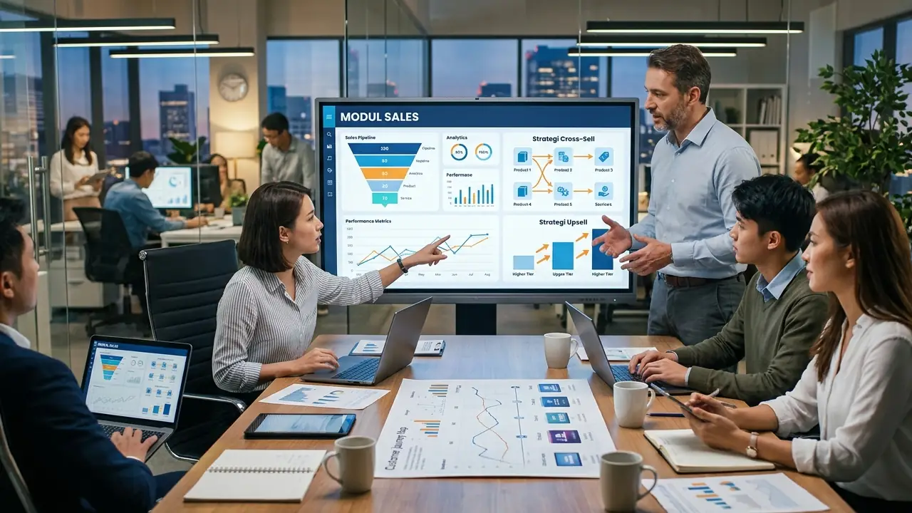 Strategi Cross-Sell & Upsell dengan Modul Sales
