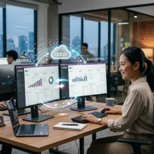 Integrasi Payroll dengan Accounting odoo