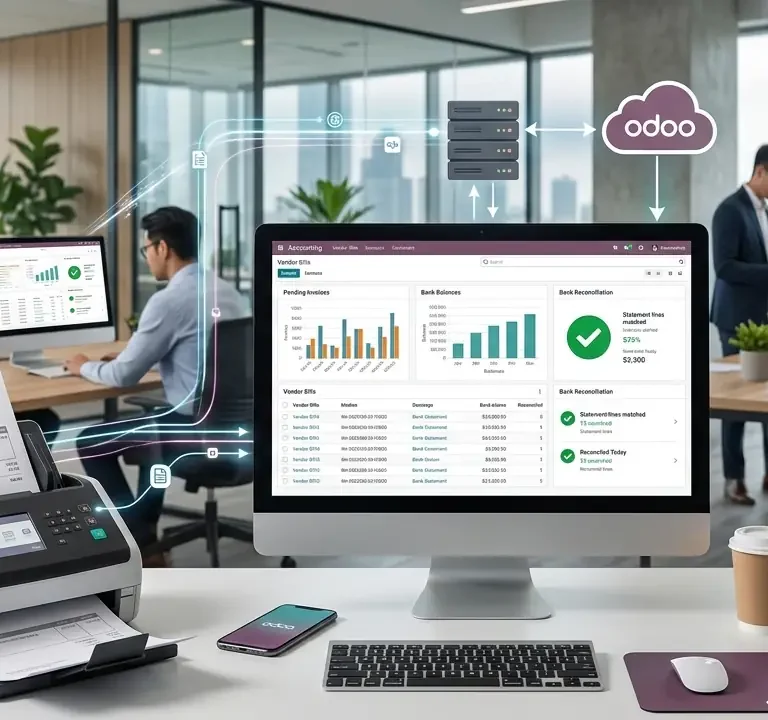 Otomatisasi Invoice & Rekonsiliasi Bank dengan odoo