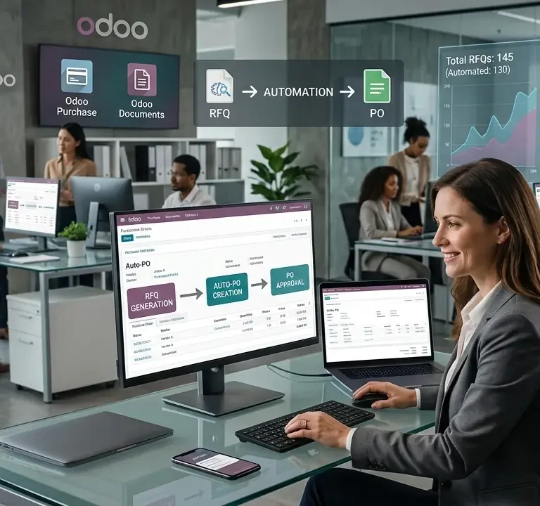 Otomatisasi Purchase Order dan RFQ di Odoo