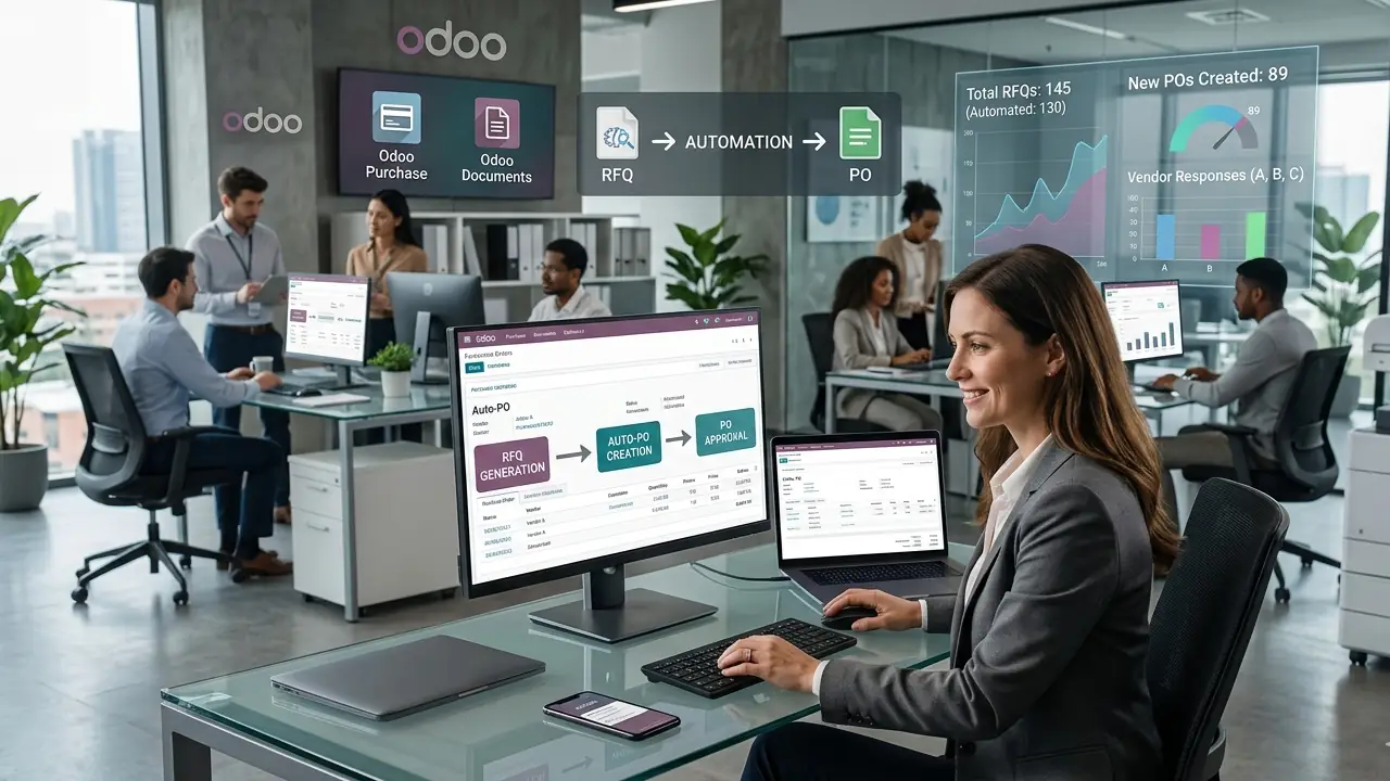 Otomatisasi Purchase Order dan RFQ di Odoo