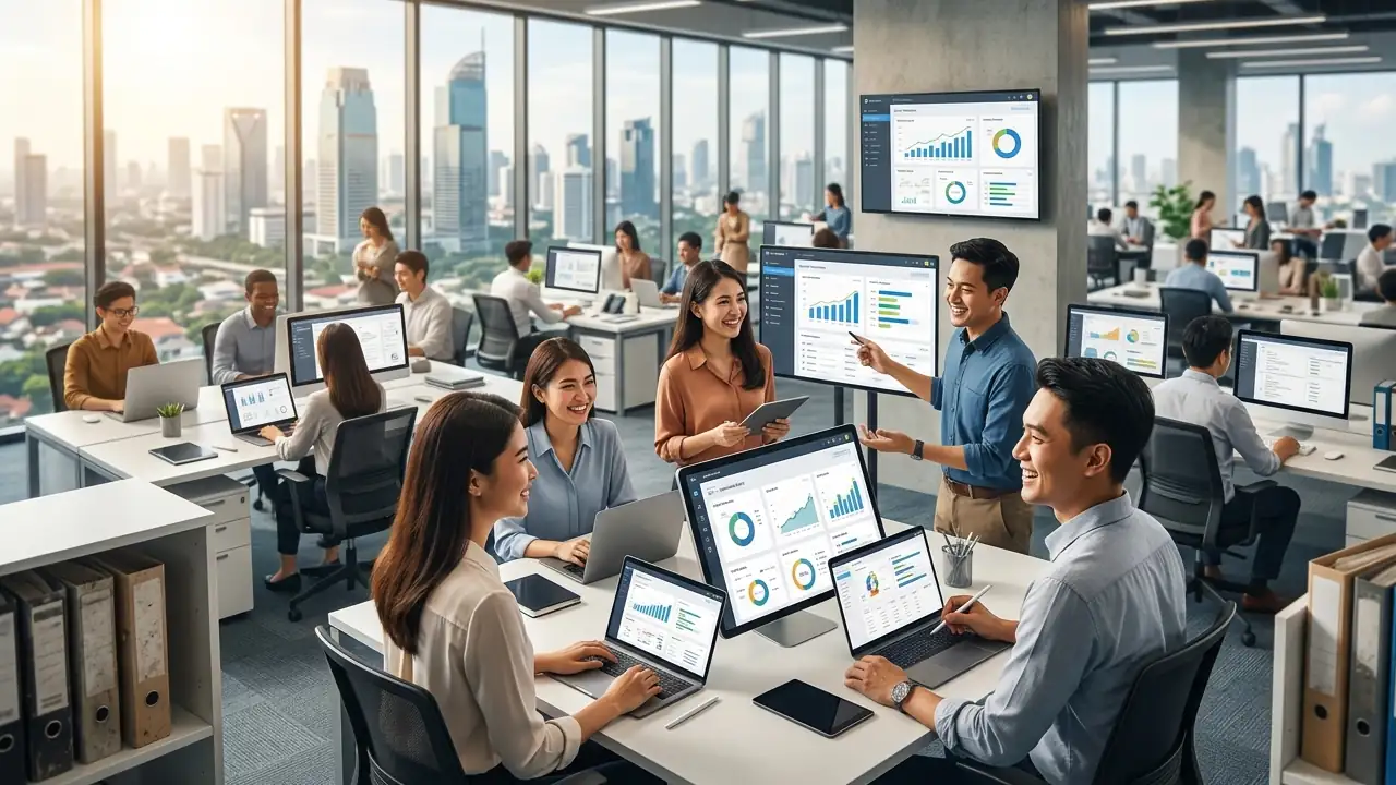perusahaan go paperless
