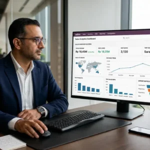 Dashboard Analitik Sales untuk Owner Bisnis menggunakan Odoo