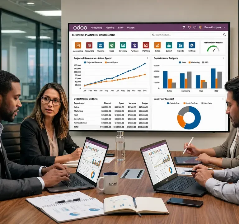 Forecasting & Budgeting untuk Perencanaan Bisnis dengan odoo