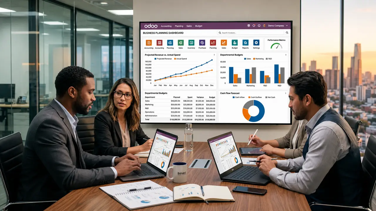 Forecasting & Budgeting untuk Perencanaan Bisnis dengan odoo
