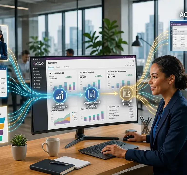 Integrasi Sales dengan Accounting Otomatis di odoo