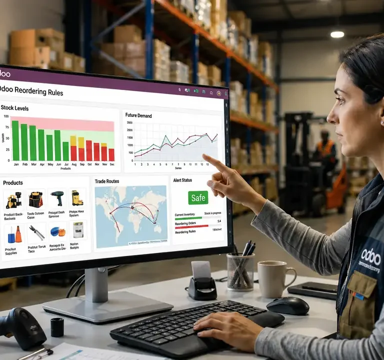 Reordering Rules untuk Hindari Stock Out menggunakan Odoo