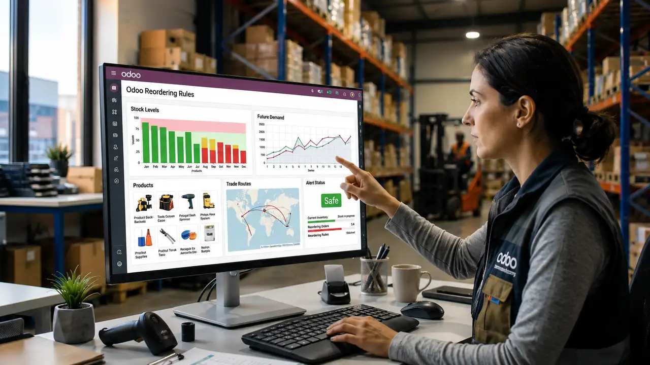 Reordering Rules untuk Hindari Stock Out menggunakan Odoo