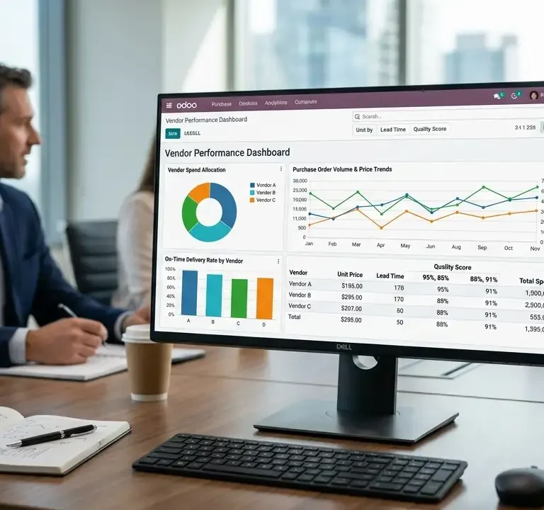 Strategi Negosiasi Vendor dengan Data Odoo