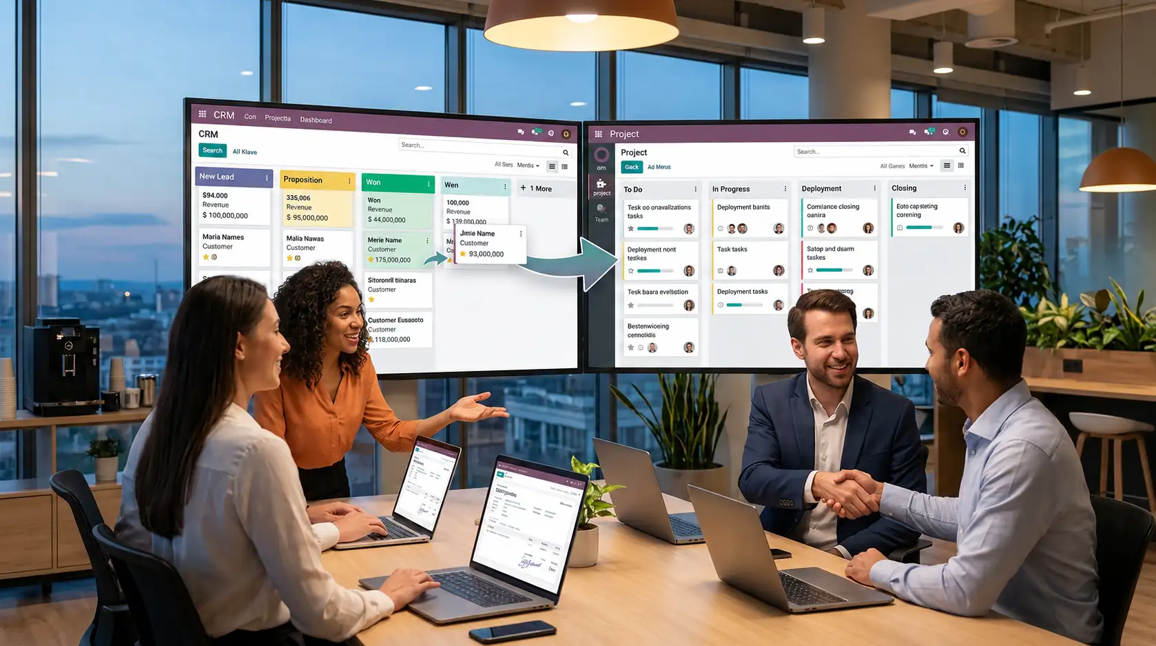 Integrasi CRM dan Project untuk Closing Cepat di odoo